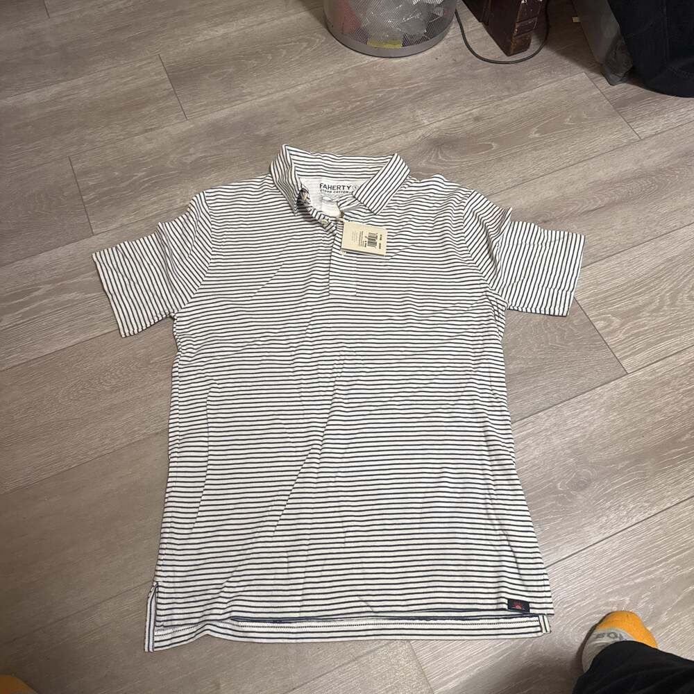 Faherty Cloud Polo